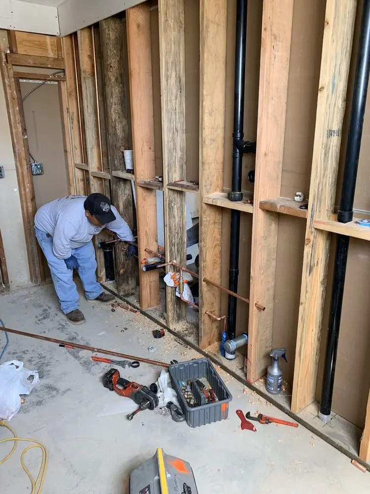 Commercial rough-in plumbing for Commercial Plumbing in Menasha